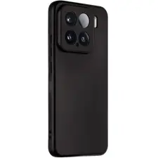 Tactical Xiaomi 15, Szilikon tok, Tactical TPU, fekete tok és táska