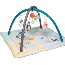 TAF TOYS 12565 interaktív Játszószőnyeg játékhíddal - Északi- sark #kék-sárga játszószőnyeg