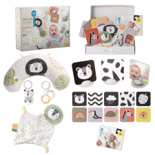 TAF TOYS Hello Baby Newborn Kit újszölött fejlesztő és játékkészlet készségfejlesztő