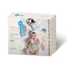 Taf Toys lefekvés játék készlet Hello Baby Bedtime kit 13265 kiságy, babaágy
