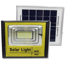  TAI projektor készlet 200W 120LED napelemmel és távirányítóval kültéri világítás