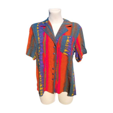  Taifun színes mintás női blúz (méret: 40/L) blúz