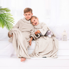Takaró Lazykids krémszínű sima klasszikus 90x105 DecoKing lakástextília