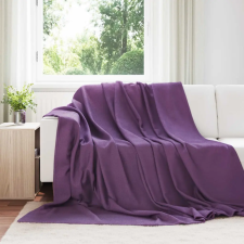  Takarók 6 pcs Lila 240 x 220 cm Gyapjú lakástextília