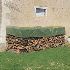 Takaróponyva PROTEX WOOD (5x8m) vízhatlan, zöld kerti bútor