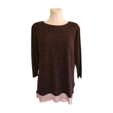  Takko sötét szürke vékony női pulóver (méret: L)