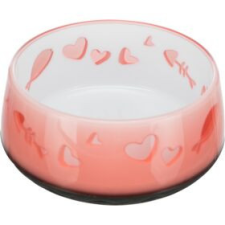 Tál műanyag Lovely Cat 0,3L/12cm Trixie 24420 macskatál