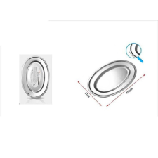  TÁLCA FÉM OVÁLIS 45,5X31CM konyhai eszköz