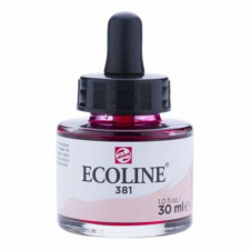 Talens Akvarellfesték koncentrátum 381, Talens Ecoline Liquid Watercolour / Pastel Red - (30 ml) akrilfesték