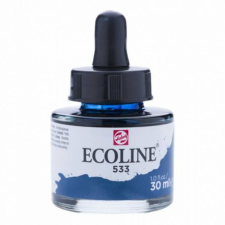 Talens Akvarellfesték koncentrátum 533, Talens Ecoline Liquid Watercolour / Indigo - (30 ml) akrilfesték