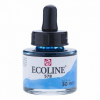 Talens Akvarellfesték koncentrátum 578, Talens Ecoline Liquid Watercolour / Sky Blue Cyan - (30 ml)