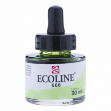 Talens Akvarellfesték koncentrátum 666, Talens Ecoline Liquid Watercolour / Pastel Green - (30 ml) akrilfesték
