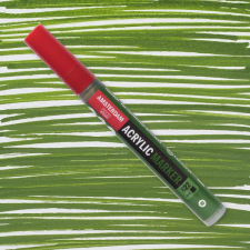 Talens Amsterdam akril filctoll, M - 622, olive green deep filctoll, marker