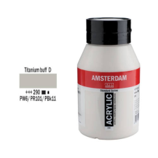 Talens Amsterdam akrilfesték, 1000 ml - 290, titanium buff deep akrilfesték
