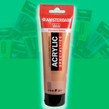 Talens Amsterdam akrilfesték, 120 ml - 605, brilliant green akrilfesték