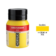 Talens Amsterdam akrilfesték, 500 ml - 268, azo yellow light akrilfesték