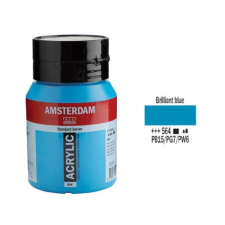 Talens Amsterdam akrilfesték, 500 ml - 564, brilliant blue akrilfesték