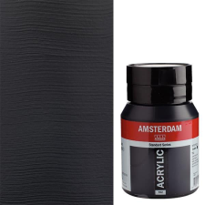 Talens Amsterdam akrilfesték, 500 ml - 702, lamp black akrilfesték