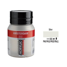 Talens Amsterdam akrilfesték, 500 ml - 800, silver akrilfesték