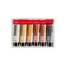 Talens Amsterdam akrilfesték készlet 20 ml - Metallics Set Acrylics (6 db) akrilfesték