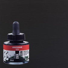 Talens Amsterdam akriltinta, 30 ml - 735, oxide black akrilfesték