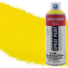 Talens Amsterdam vízbázisú akrilfesték spray, 400 ml - 277, nickel titanium yellow medium akrilfesték