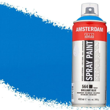 Talens Amsterdam vízbázisú akrilfesték spray, 400 ml - 570, phthalo blue akrilfesték