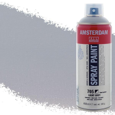Talens Amsterdam vízbázisú akrilfesték spray, 400 ml - 705, light grey akrilfesték