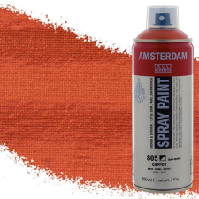 Talens Amsterdam vízbázisú akrilfesték spray, 400 ml - 805, copper akrilfesték