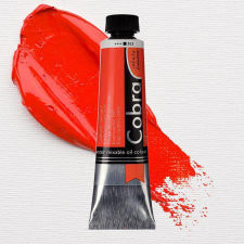 Talens Cobra vizes olajfesték, 40 ml - 303, cadmium red light hobbifesték