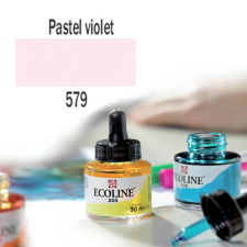 Talens Ecoline akvarellfesték koncentrátum, 30 ml - 579, pastel violet akvarell