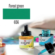 Talens Ecoline akvarellfesték koncentrátum, 30 ml - 656, forest green akvarell