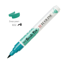 Talens Ecoline Brush Pen akvarell ecsetfilc - 602, deep green akvarell