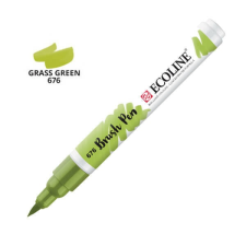 Talens Ecoline Brush Pen akvarell ecsetfilc - 676, grass green akvarell