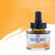 Talens Ecoline folyékony akvarell festék, 30 ml - 231, gold ochre akvarell