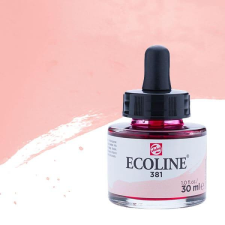 Talens Ecoline folyékony akvarell festék, 30 ml - 381, pastel red akvarell