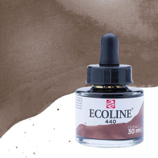  Talens Ecoline folyékony akvarell festék, 30 ml - 440, sepia deep akvarell