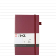 Talens Sakura Ruled Note Book vonalas jegyzetfüzet - 13x21 cm, mulberry füzet