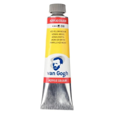 Talens Van Gogh akrilfesték 40ml, középsárga (Azo Yellow Medium) 269 akrilfesték