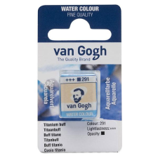 Talens Van Gogh szilkés akvarellfesték, 1/2 szilke - 291, titanium buff akvarell