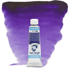 Talens Van Gogh tubusos akvarellfesték, 10 ml - 568, permanent blue violet akvarell