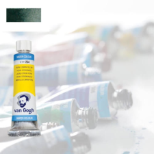 Talens Van Gogh tubusos akvarellfesték, 10 ml - 701, ivory black akvarell