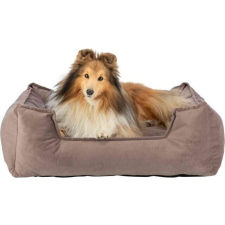  TALIA téglalap alakú fekhely, barna szállítóbox, fekhely kutyáknak