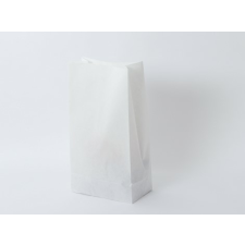 Talpas FEHÉR papírtasak 16×29 cm (9 cm talp és oldalredő) tasak
