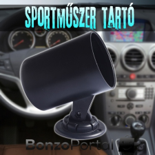 Talpas sportműszer-tartó autóba / 1 rekeszes autó tuning