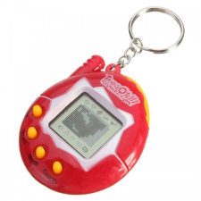  Tamagotchi, Tamagocsi, nosztalgkius virtuális kisállat szimulátor piros színben elektronikus játék