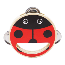  Tamburin, állatfigurás - Katicás fajáték