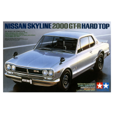 tamiya 1/24 Nissan Skyline 2000 GT-R sportkocsi modell keménytetös változat makett
