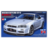 tamiya 1/24 Nissan Skyline GT-R V spec II (R34) sportkocsi modell
