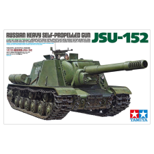 tamiya 1/35 JSU-152 orosz önjáró löveg katonai jármű modell makett